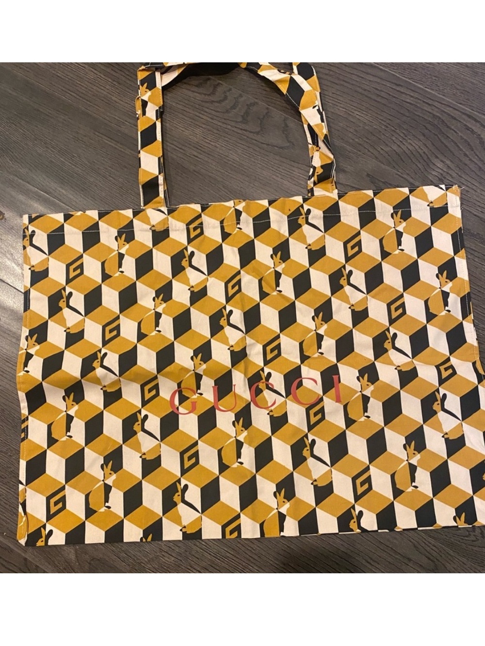 Gucci large size shopping tote bag